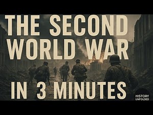 World War II Explained in 3 Minutes – The War That Changed Everything