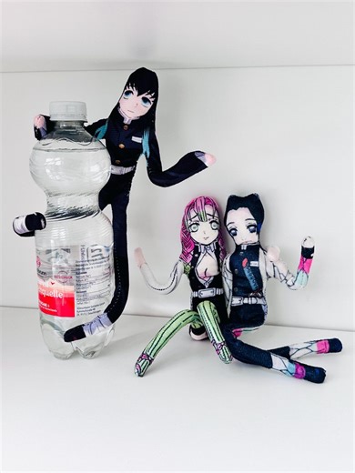 Demon Slayer Inspired Poseable Wire Doll | Muichiro Shinobu Mitsuri | Handmade Flexible Skeleton Anime Figure | Kimetsu No Yaiba Fan Gift - Etsy