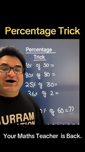 Percentage Trick: Quick Tips Your Maths Teacher Will Approve