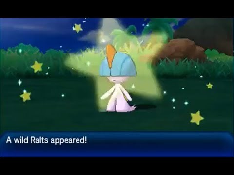 Live!! Shiny Ralts by Island Scan in USUM!