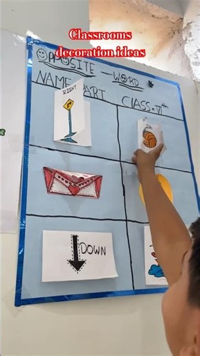 Creative classroom decoration ideas by our Class 6 students 🎨✨