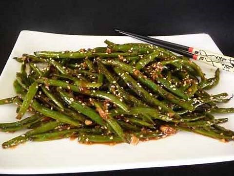Szechuan (Sichuan) Green Beans - Indo Chinese Recipe | Show Me The Curry
