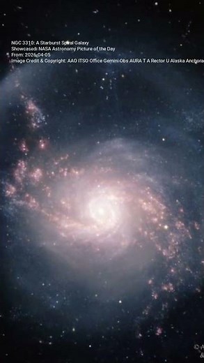 NGC 3310: A Starburst Spiral Galaxy