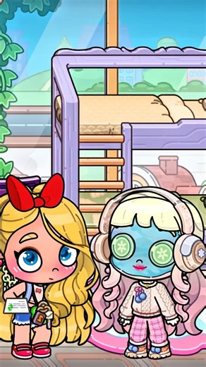 WHO IS MY NEW DORM FRIEND? 😳#avatarworld #nina PAZU