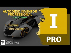 1 - Tutorial Introduction | Autodesk Inventor Professional Full Tutorial