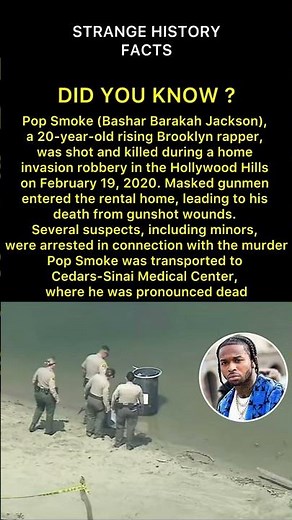 Tragic home invasion that led to the death of America rapper Pop Smoke #america