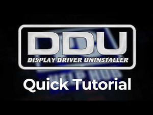 How To Use Display Driver Uninstaller (DDU)