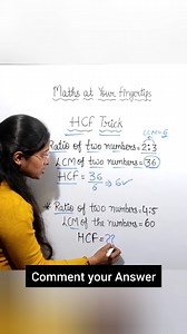 22K views · 150 reactions | HCF Shortcut Every Student Must Know!  #education #math #maths #learning #learningisfun | Maths at Your Fingertips | Facebook