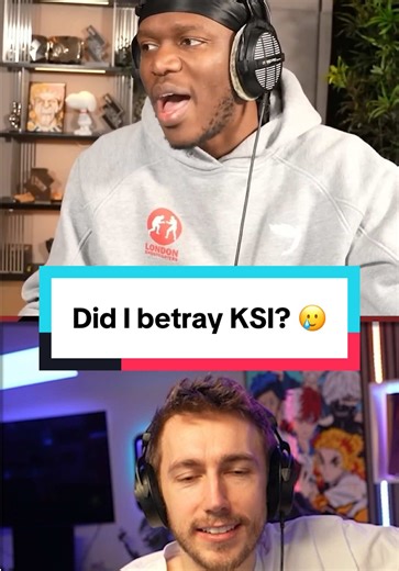 Did I betray KSI? 🥲 #sidemen #miniminter #ksi #jakepaul | jakepaul
