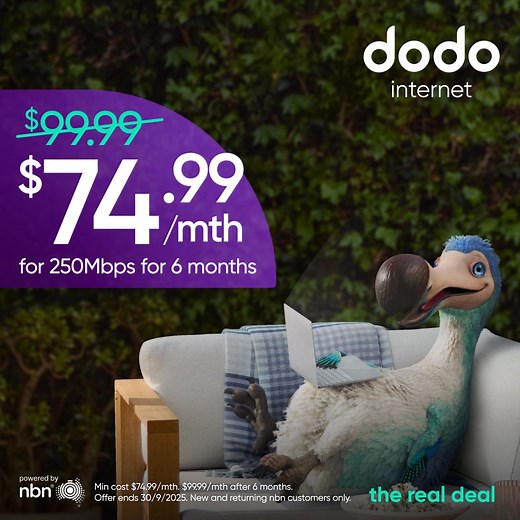 2.5K views | Dodo nbn speed increase from 1 Oct 25. $25-$30/mth off for first 6 Months on selected nbn plans. | Dodo | Facebook