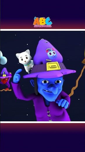Drei kleine Hexen 🧙‍♀️#shorts #spooky #halloween #kidssong #hooplakidzdeutsch