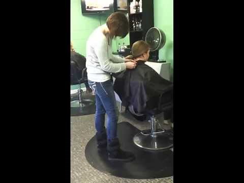 Haircut for Navy Bootcamp