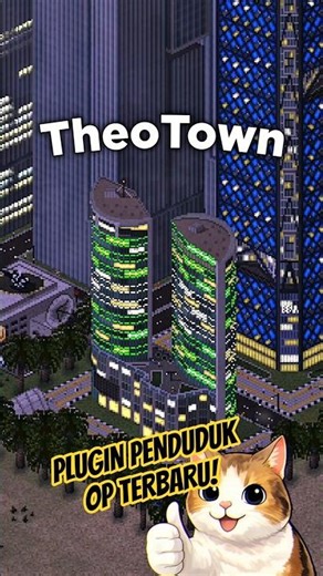 PLUGIN PENDUDUK OP TERBARU DI THEOTOWN! T3 Resident #shorts