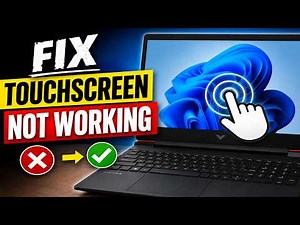 How to Reinstall the HID-Compliant Touch Screen Driver in Windows 11 | Fix Touchscreen Not Working