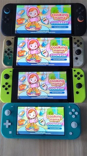 Cooking Mama Cookstar- Nintendo Switch 2 vs Switch OLED vs Switch vs Switch Lite Speed Comparison