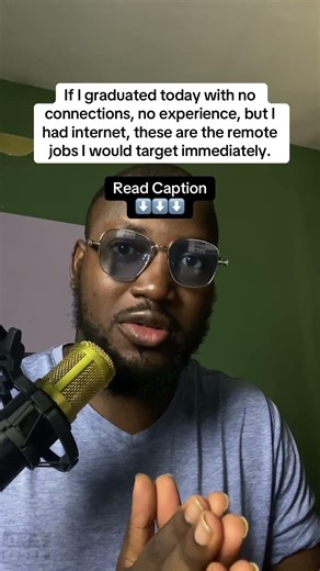 If I graduated today in Nigeria with no connections, no experience, but I had internet