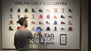 CloudTags Timberland Connected Store