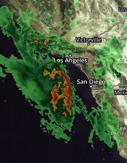 41K views · 321 reactions | STORM UPDATE: The heaviest rain is moving into metro Los Angeles this morning. This is the radar through 5 a..m. Full coverage: https://ktla.com/los-angeles-weather/ | KTLA 5 News | Facebook