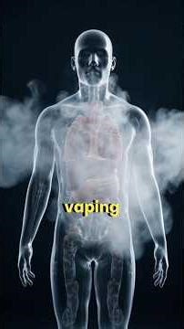 What Vaping Really Does Inside Your Body | Shocking Human Anatomy Visuals#shorts