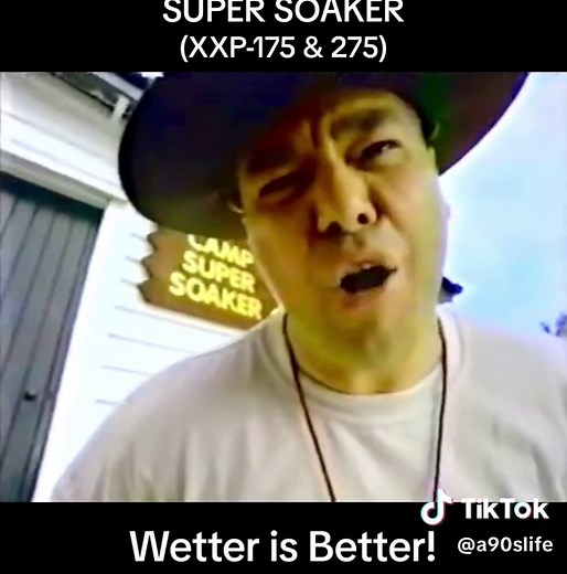 SUPER SOAKER XXP-175 and 275. Commercial from 1996. . . . . . . #supersoaker #supersoakerstunner #watergun #squirtgun #wetterisbetter #watergunfight #90s #90skid #90sbaby #90saesthetic #90sthrowback #90smusic #90shair #90sstyle #90sfashion #90scommercial #90scommercials #90stoys #90sads #oldschool #throwback #nostalgia #nostalgic #childhood #childhoodmemories #childhoodmemory #kidstv #commercial #retro #vintage #retrogaming #retrogamer #gaming #gamer #games #boardgames #boardgame #vintagegames #