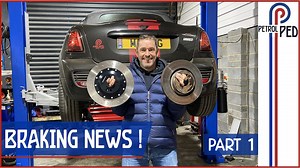 Fitting JCW Mini Roadster with Mini Challenge big brake kit | Part 1