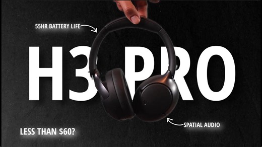 QCY H3 Pro Review – Spatial Audio Headphones with 55-Hour Battery Life & ANC