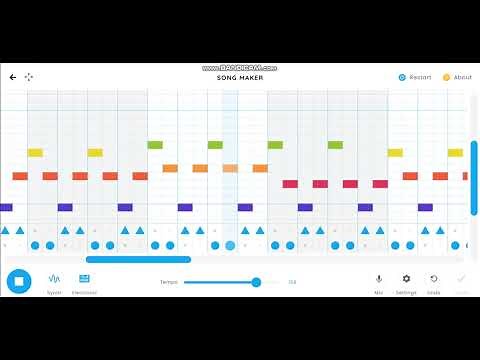Gravity Falls Theme On Chrome Music Lab