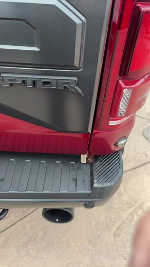 Explore the Red and White TRX Pickup Truck Design