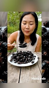 Comiendo moscas 🪰 gigantes #moscas #ASMR | Masticando