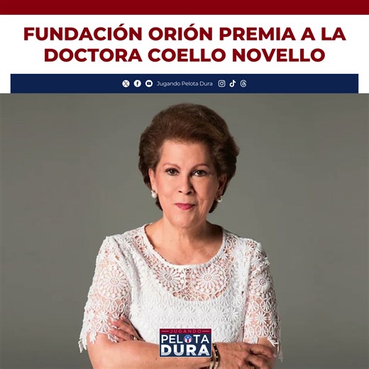 La doctora Antonia Coello Novello, reconocida como la primera puertorriqueña e hispana en ocupar el cargo de Cirujana General de Estados Unidos, recibió un importante premio internacional de la Fundación Orión por su destacada trayectoria. Este premio, denominado Orion Star Award, honra a individuos que han dejado una huella significativa en el mundo a través de su dedicación y compromiso. La Fundación Orión, una organización intergubernamental observadora de la ONU, otorga estos reconocimientos