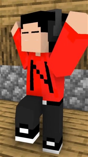 Ke looks at Nevada listing Blue Da Ba Dee Minecraft Animation