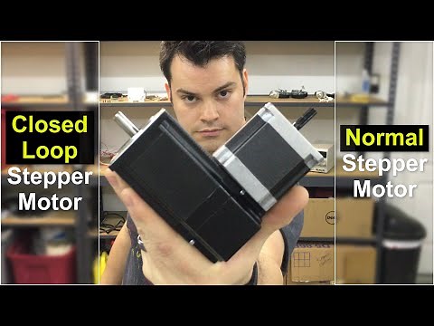 Closed Loop Stepper vs Normal Stepper Motor. Closed Loop Explained ✔