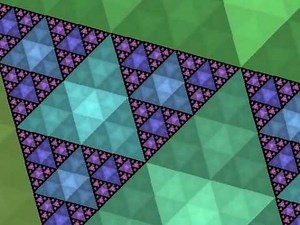 Fractal Zoom Sierpinski Gasket