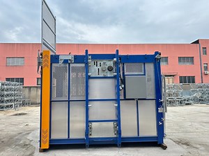 [Hot Item] Building Hoist Sc200g High Speed Adjustable Height Construction Works Elevator Building Hoist