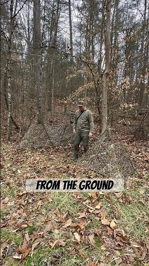 Nukem Hunting Blinds- lightweight hunting blinds for ground hunters. Available in Regular & XL sizes