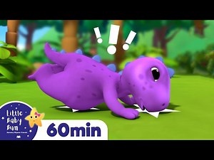 Ten Little Dinosaurs!  More Nursery Rhymes and Kids Songs | Little Baby Bum - Videos For Kids