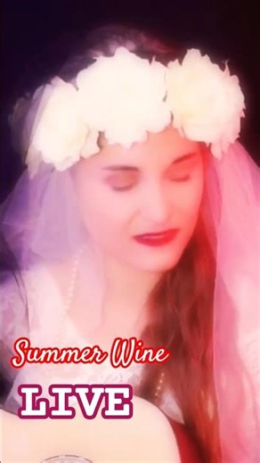 Summer Wine🍷LIVE Unplugged (N.Sinatra & L.Hazelwood Cover) #shorts #unplugged #coversong