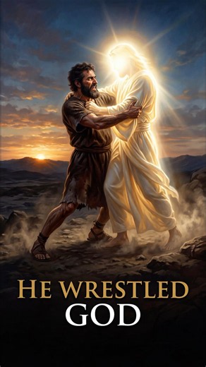 The Night Jacob WRESTLED God Until Dawn #god #bible #history #jacob #faith