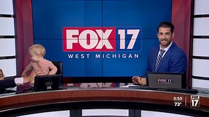 News anchors just keep getting younger and younger! Did you catch Baby Morgan’s TV debut yesterday? | FOX 17