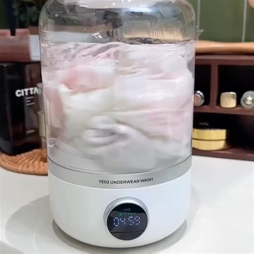 🧺👕 Your washing machine is now in your bag! Wash your underwear and baby's clothes separately with the Mini Ultrasonic Washing Machine 🍼🫧 Portable, rechargeable, and hygienic everywhere! | KaozTech LLC