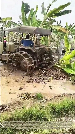 Crushing Banana Plants: How a Paddy Machine Turns Waste Into Field Nutrients