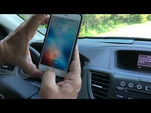Honda CR-V How to Pair a new iPhone to a 2012 Honda CR-V and Newer