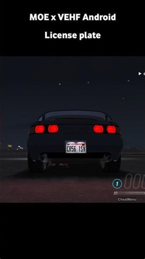MOE x VEHF License plate