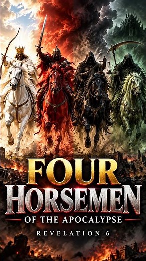 The Four Horsemen of the Apocalypse Revelation 6