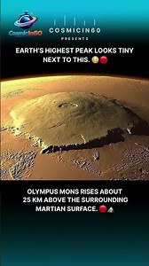 Mars Has a Mountain Nearly 3× Higher Than Everest 😳🔴