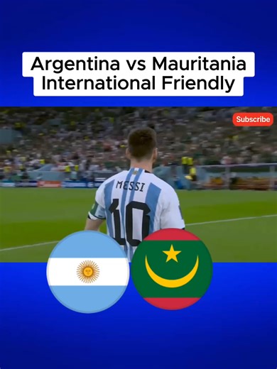 Argentina vs Mauritania Live Match | 2026 (4-0) Goals!