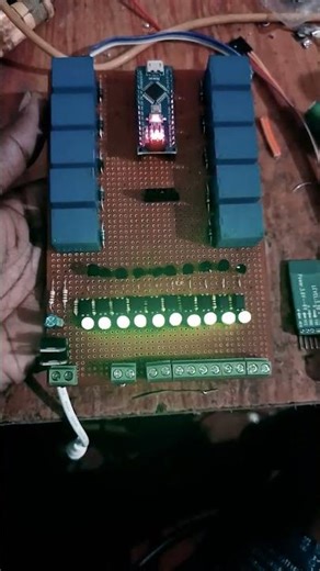 10 channel relay board Arduino nano testing