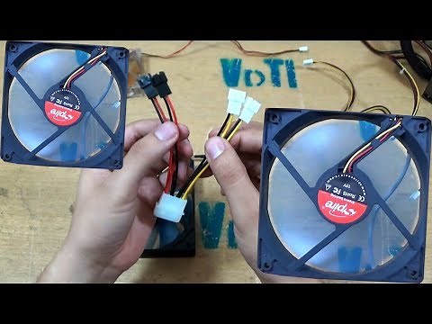 Molex adapter for manual fan (cooler) speed control 12V 5V