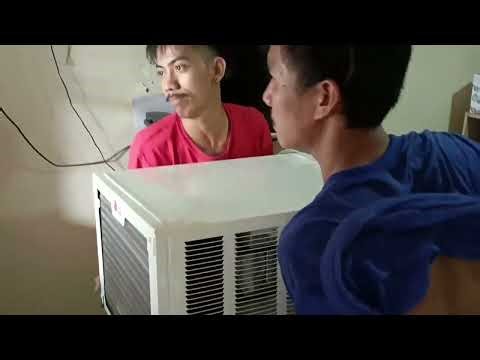 LG Dual Inverter LA100EC 1HP Window Type AC Installation