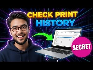 How to Check Print History on Windows 10 | View Past Print Jobs